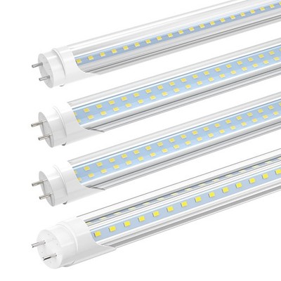T8 4FT LED Tube Light Bulb 22W 28W G13 6500K 2 Pin 4' LED Shop Light Bulbs