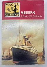 Magna Golden Age Ships A Book of 30 Postcards