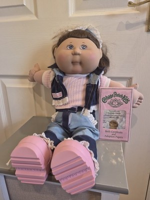 Vintage 2004 Cabbage Patch Kids Doll Playalong + Sealed Ungeöffnet Adoption Papers