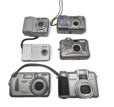 ⚡ 6x Camera Bundle Olympus Medion Internships Digital Camera FAULTY Hobbyists⚡