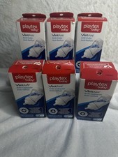 6 Playtex Baby Bottle Vent Aire 6oz NEW Anti Colic Anti Reflux