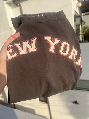 CHASER gray brown NEW YORK vintage graphic M festival city lounge