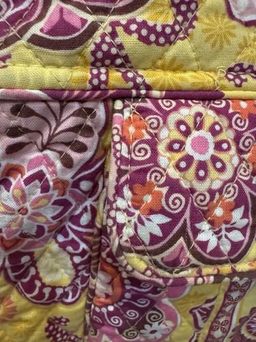 Vera Bradley Retired Pattern Bali Gold Crossbody purse - Picture 12 of 13