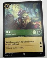 Kaa 72/204 Disney Lorcana Whispers in the Well Common