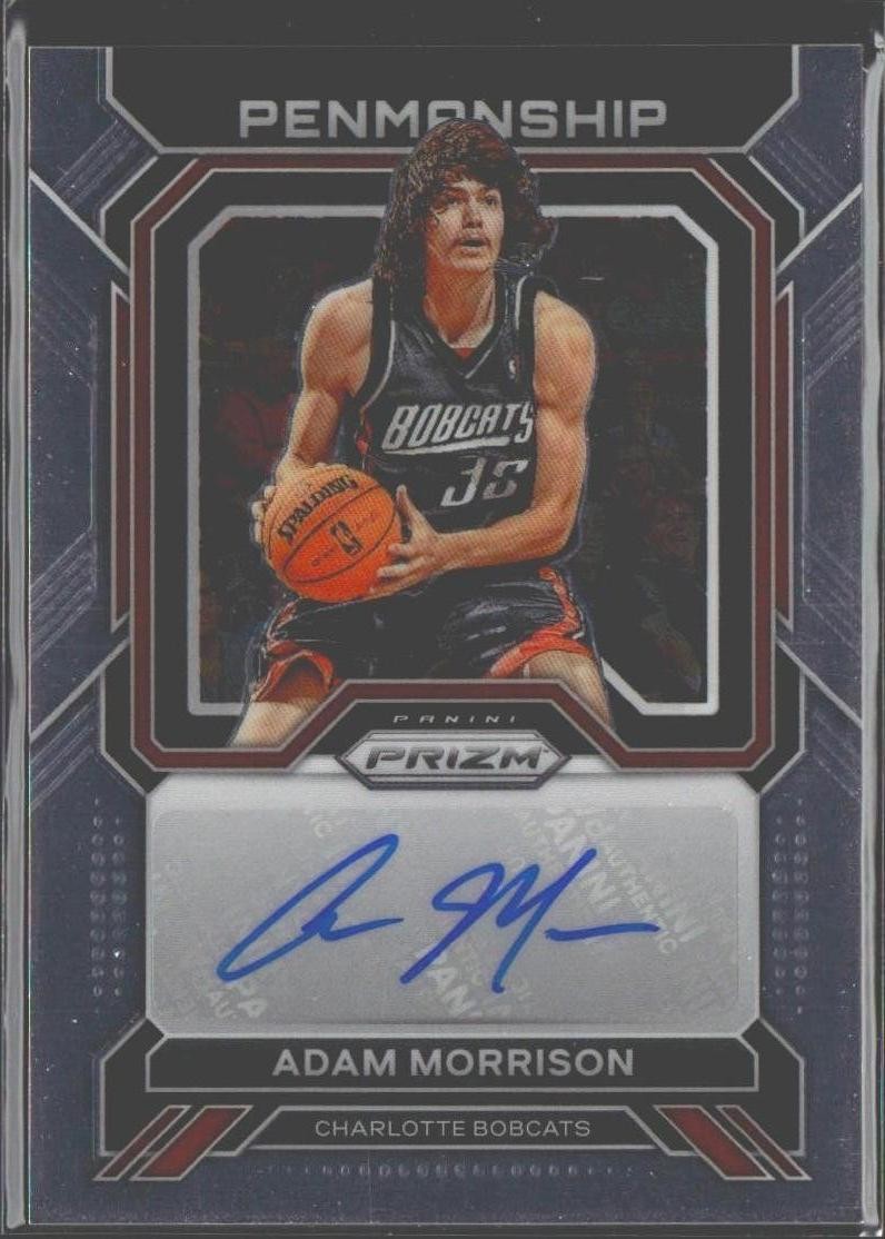 2022-23 Panini Prizm #PNM-AMO Adam Morrison Penmanship AUTO