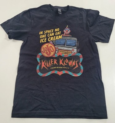 Killer Klowns From Outer Space Ice Cream T-Shirt Size S New No Tag