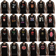 COLLECTION OF CLASSIC PUNK ROCK MEN'S TANK TOP