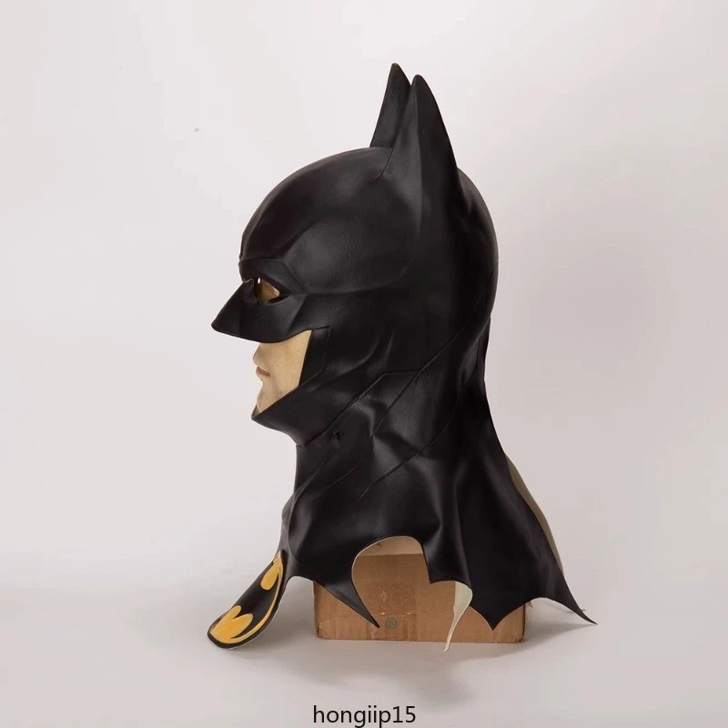 Batman The Flash Film Headwear Mask Latex Black Cosplay props Halloween Black - Image 2 of 4