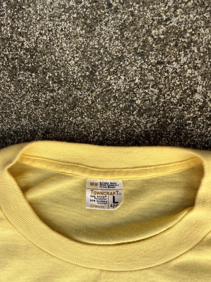 Camiseta de bombero JCPenney de una sola puntada años 60/70 Foto 3 de 4