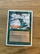 Magic The Gathering – Tsunami – Hexerei – Deutsch – ältere MTG Karte