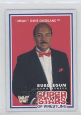 1990 MSL Bubble Gum Super Stars of Wrestling Series 3 Mean Gene Okerlund 0v4o
