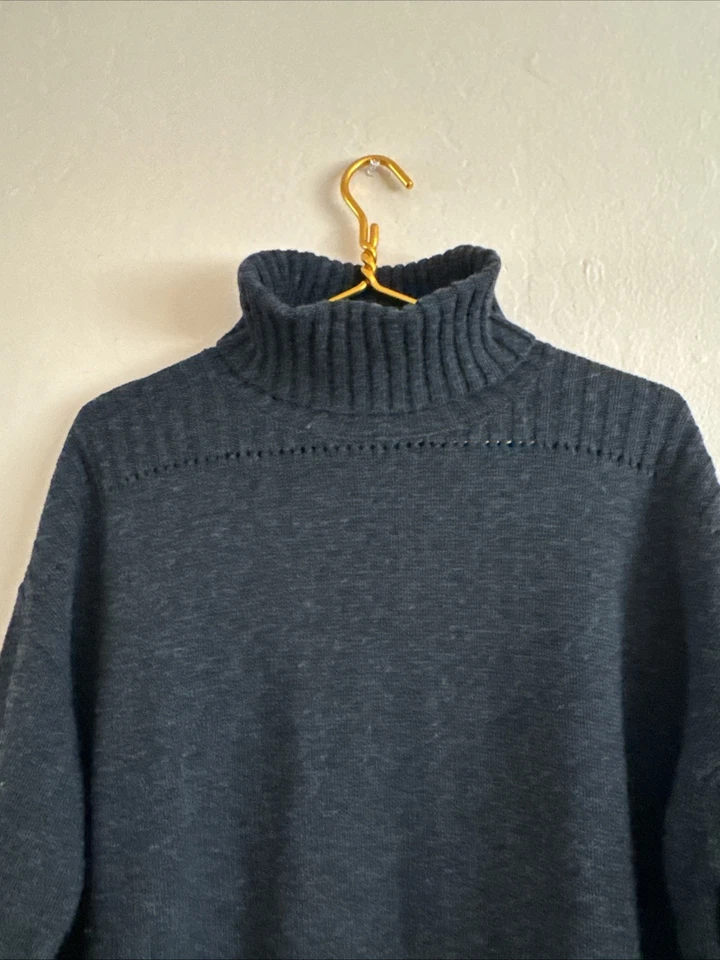 Isabel Marant Etoile Grey Charcoal Turtleneck Cashmere Wool Knit Sweater Size 44 - Image 2 of 4