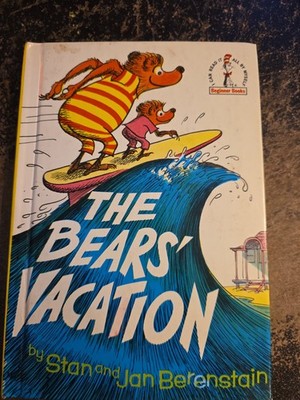 The Bears  Vacation by Stan and Jan Berenstain (1968, Hardcover) Vintage Book