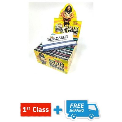 Bob Marley King Size Pure Hemp Paper Smoking Rolling Papers.