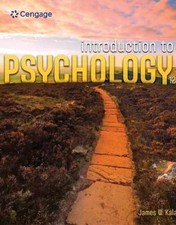 Introduction to Psychology (MindTap - Paperback, by Kalat James - Acceptable
