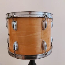  Maple 12” Tom Tom. Natural Finish 