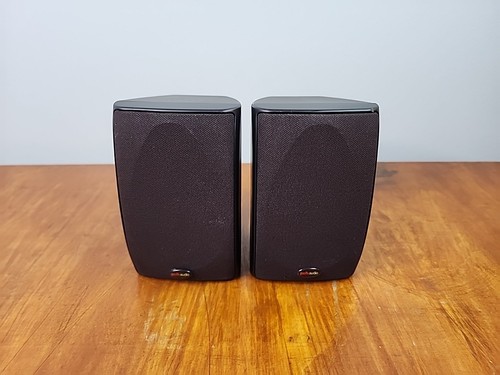 Polk Audio RM6751 Satellite Speakers Pair Black 8 Ohms Tested Working - Picture 16 of 19