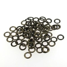 Lot de 100 rondelles pour oeillets à rouler - Diamètre 6mm