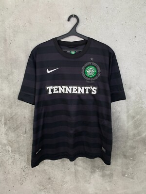 Celtic FC Nike シャツ Mサイズ 黒 Celtic 2005 2007 Third Football Shirt Soccer Jersey Mens Nike Size