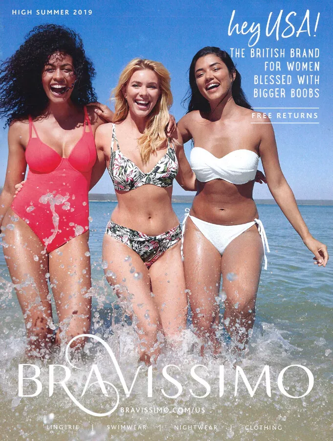 BRAVISSIMO Busty Women's Swim, Lingerie, & Fashion CATALOG High