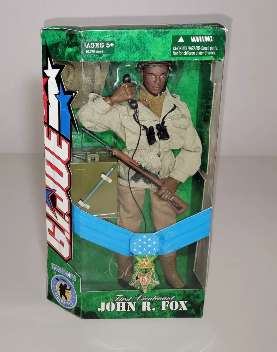 GI JOE MEDAL OF HONOR JOHN FOX HOT ULTIMATE SOLDIER TOYS DRAGON WWII RARE NEW