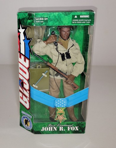 GI JOE MEDAL OF HONOR JOHN FOX HOT ULTIMATE SOLDIER TOYS DRAGON WWII RARE NEW