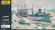 Heller 85050 1:400th scale Collection Historique La Seine + La Saône Twinset