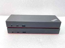 LOT OF 2 Lenovo 40AC Thunderbolt 3 Dock ThinkPad DBB9003L1, AC 45W FREE SHIPPING