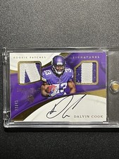 2017 Panini Immaculate Dalvin Cook RC Patch Auto /49 IS-DC