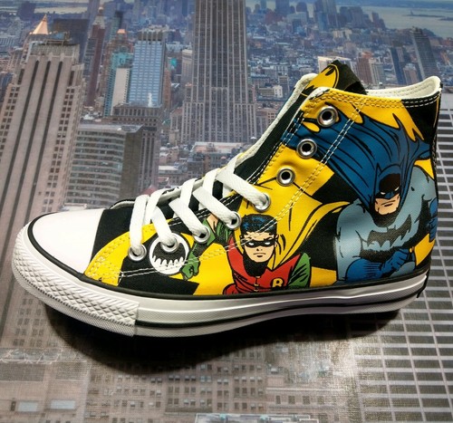 Converse Chuck Taylor All Star High DC Comics Batman Issue 164 Size 8 167304F - Picture 5 of 6