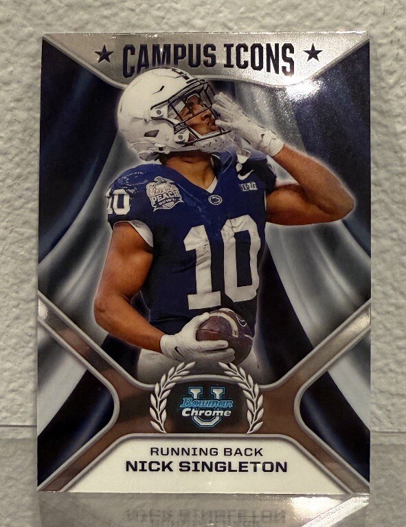2024 Bowman Chrome UPenn State Nick Singleton Campus Icons #CI-17