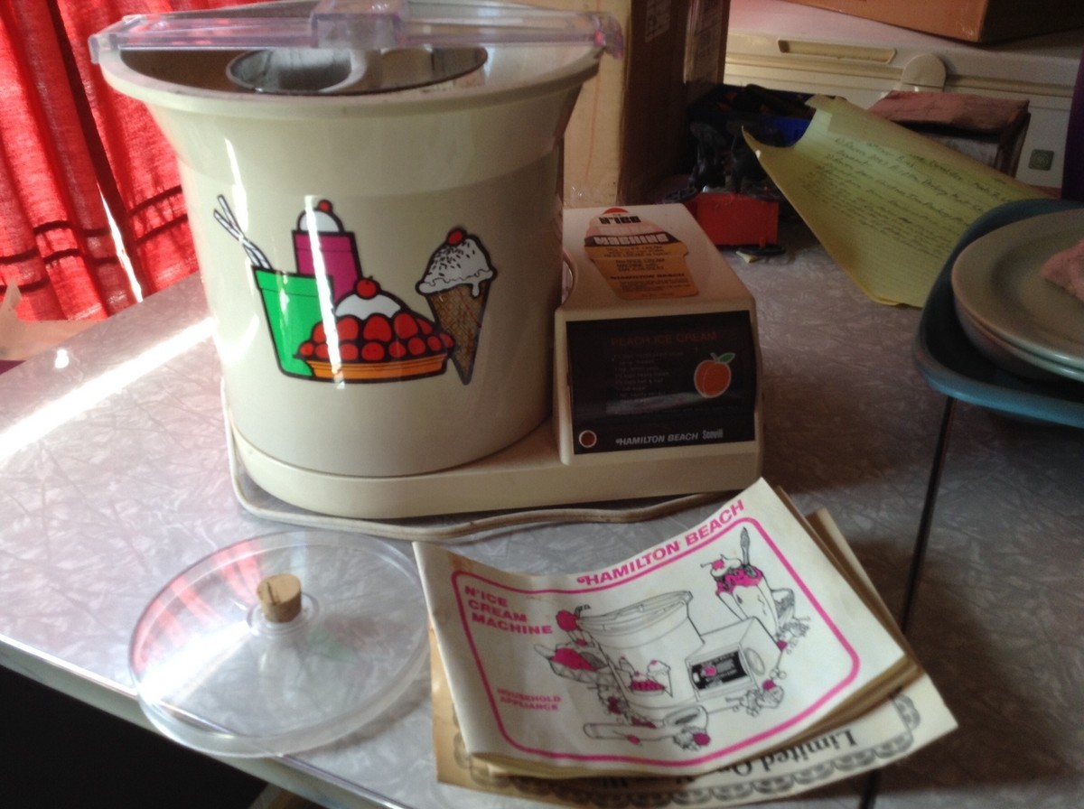 Vintage Hamilton Beach ice cream making machine | eBay