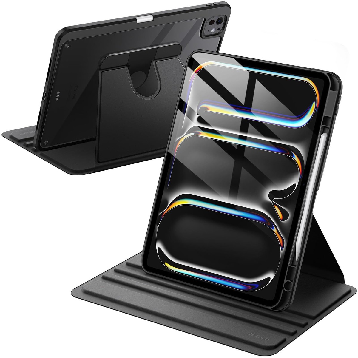 JETech Rotating Case for iPad Pro 13-Inch M5/M4 (2025/2024) with