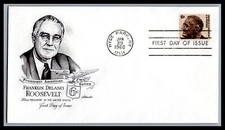 US FDC # 1284. 6c Roosevelt  Artmaster  1966, 9g380