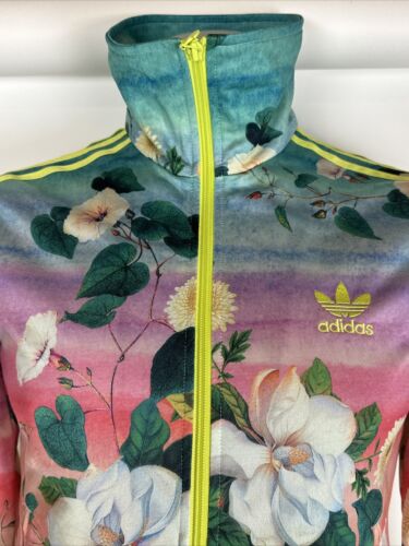 Adidas Originals Brazilian Farm Firebird Floralina Women Jacket F78107 Size S - Picture 11 of 11