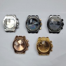 Fit for VK63 Movement Watch Part PVD Coated 316l Stainless Steel 41mm Case