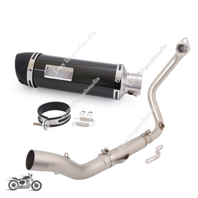 Exhaust System Header Link Pipe Escape For ZONTES GK350R GK350X GK350T 2022-2025