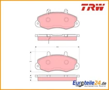 Brake Pad Set, Disc Brake TRW GDB1572 for Ford