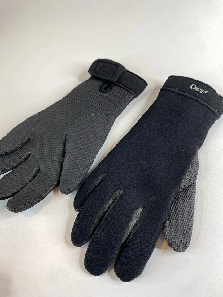 女士 Orvis 软壳钓鱼手套尼龙氯丁橡胶?  Sm 码 — 第 3/4 张图片