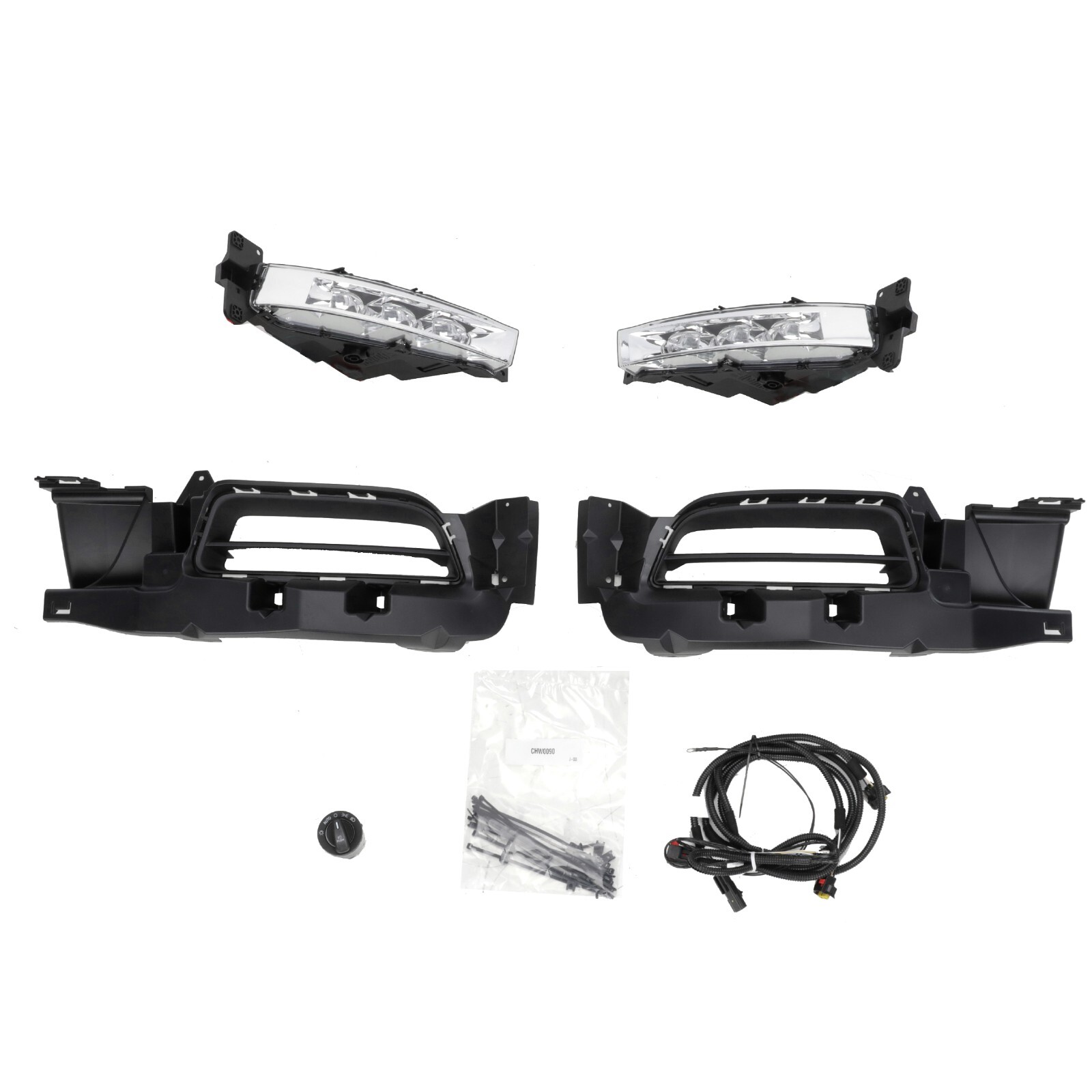Kit de lámparas de niebla para Dodge Charger 2015-2020 (P/N 82214427AC20)