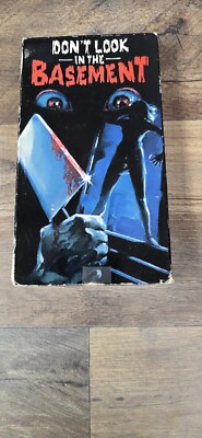 Dont Look in the Basement (VHS, 1989) VidAmerica Horror Rare Tape 80s ...