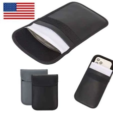 RFID Signal Blocking Pouch Cell Phone Wallet Shielding Blocker Pouch Faraday Bag