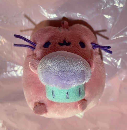 Gund - Peluche Super Pusheen Licorne, 4060608, Blanc/Multicolore, Taille 30