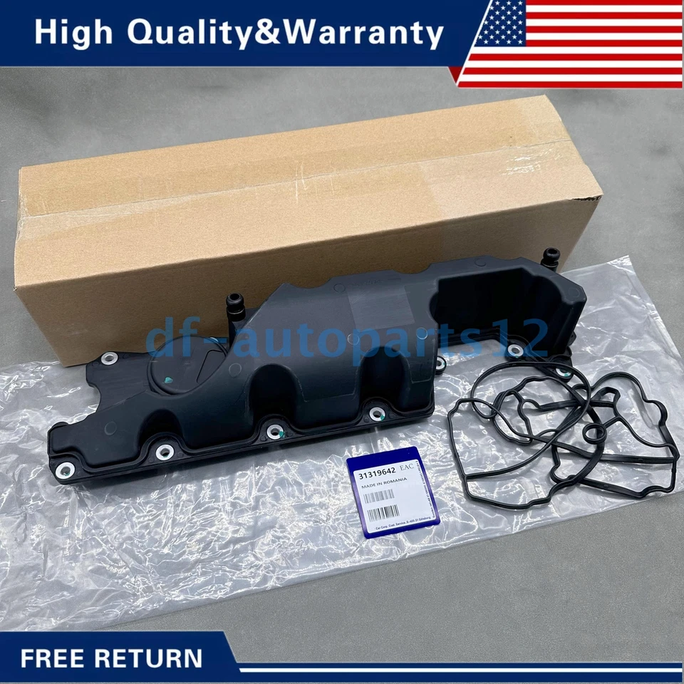 NEW Engine Valve Cover w/ Gasket For Volvo XC60 XC70 XC90 S80 V70 3.2L 31319642 - Image 4 of 4