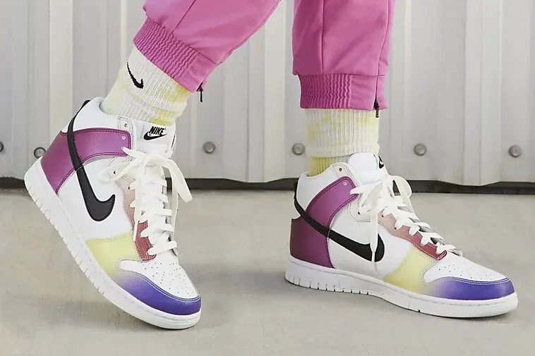 Nike dunk high multicolor sale