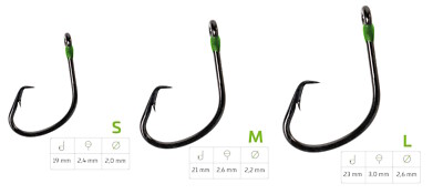 Zeck Circle Striker Hook / S-M-L / Wallerhaken