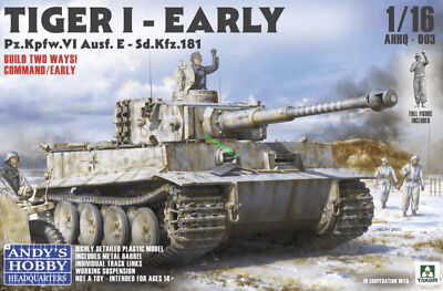 その他 Takom Tiger I Early Production 1/16 Andy's Hobby Headquarters x Takom 1/16 Scale Tiger I Early
