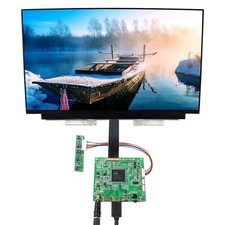 HD DP LCD Controller Board With 15.6 in NV156QUM 15.6" 4K 3840X2160 LCD Panel