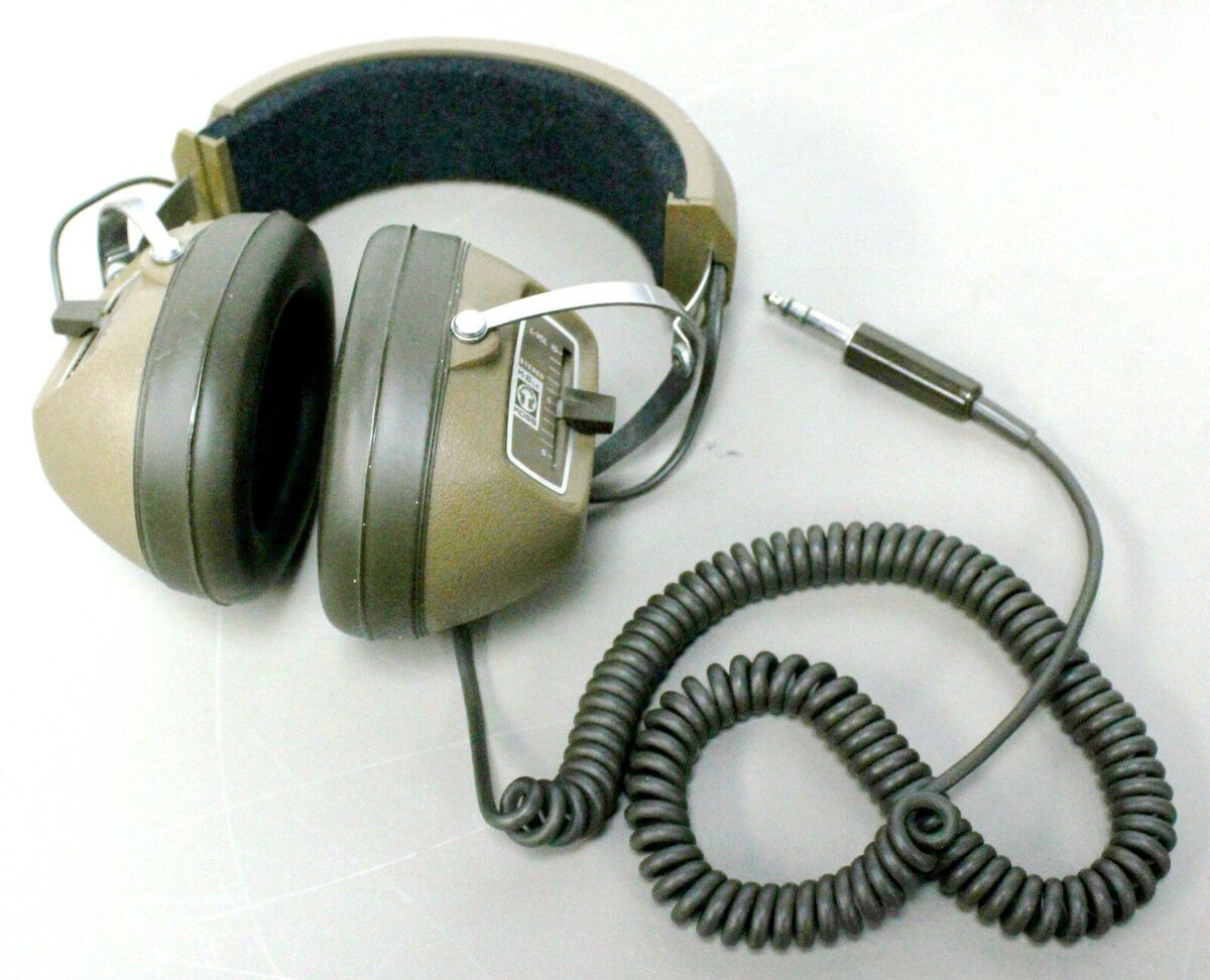 GREAT Koss Brown Headphones K/ 6LC 1971 large sound dual GREAT Koss Brown Headphones K/ 6LC 1971 large sound dual