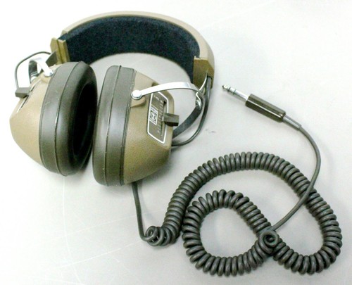 GREAT Koss Brown Headphones K/ 6LC 1971 